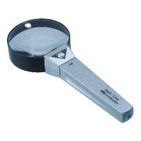Loupe à main Tech-Line grossissement x 4 D. lentille 65 mm SCHWEIZER