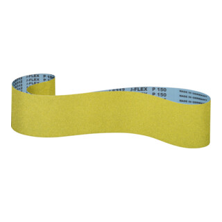 Bande abrasive Klingspor LS 312 JF avec support textile pour acier inoxydable, métal universel, métaux non ferreux, acier