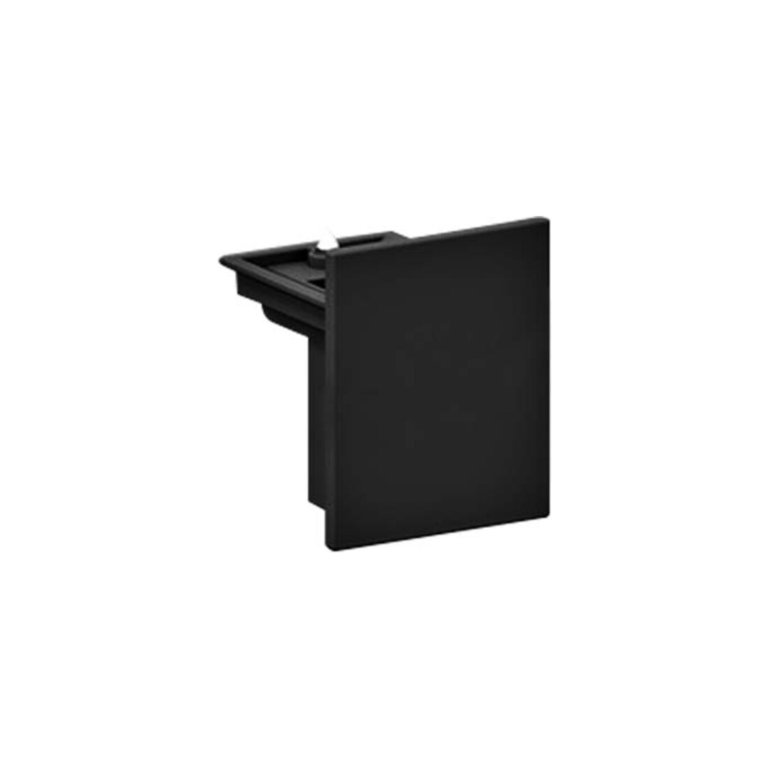 LTS Licht&Leuchten Cache de finition noir pour montage ST-A CAP/9004 SW