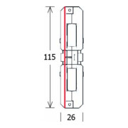 LTS Licht&Leuchten Connecteur longitudinal blanc ST-IE/9003 WS-4