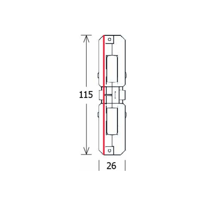 LTS Licht&Leuchten Längsverbinder weiß ST-IE/9003 WS