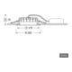 LTS Licht & Leuchten LED-Einbaudownlight VTFM-R101.840 4000K inkl. Konverter DALI