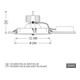 LTS Licht&Leuchten LED-Einbaustrahler Scene5 840 25° D219 SCELP 501.2040.25 sw