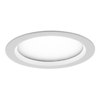LTS Licht&Leuchten LED encastré downlight 3000K avec convertisseur VTFS 10.1030/DALI blanc