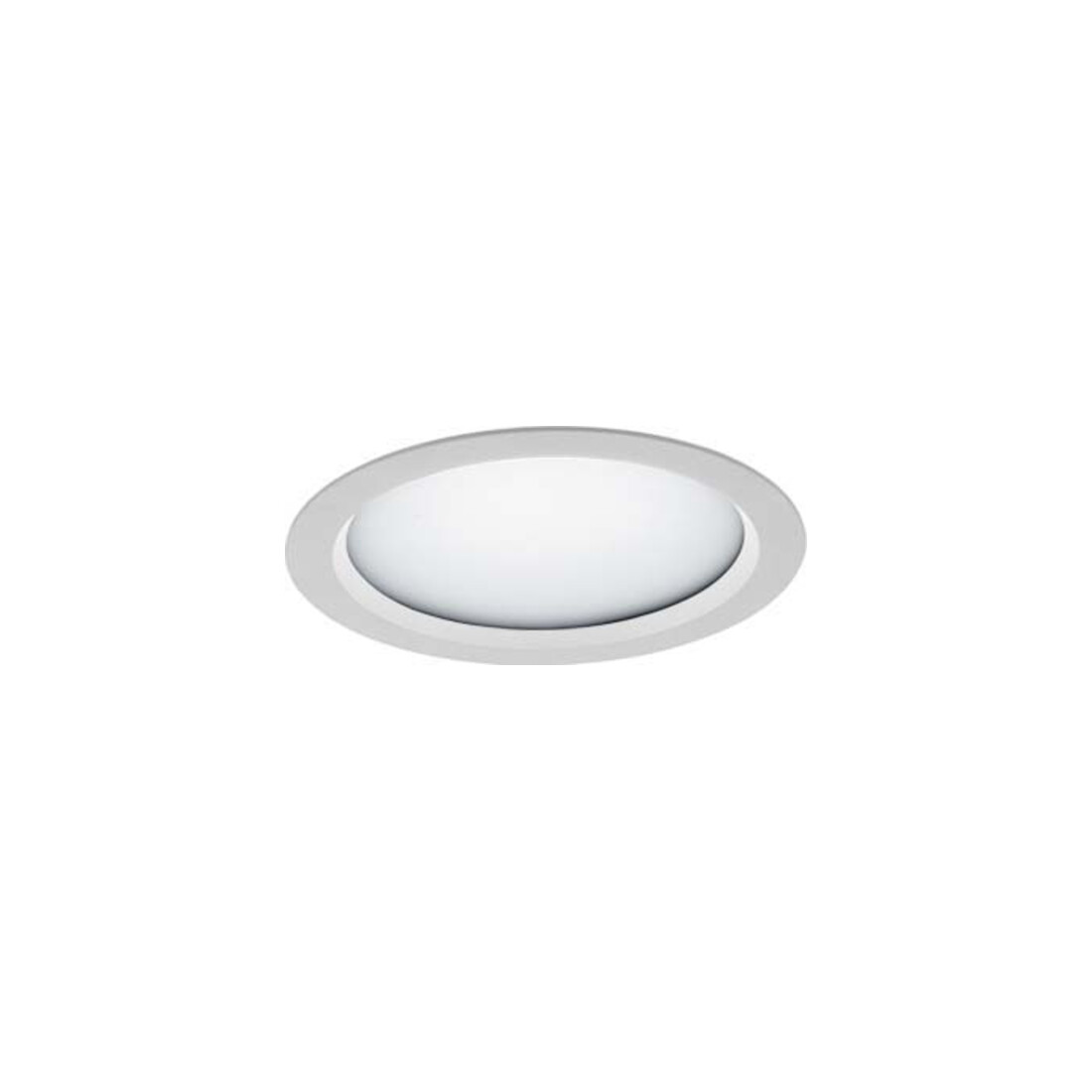 LTS Licht&Leuchten LED-spot encastré 4000K avec convertisseur VTFM 10.1540 blanc
