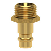 Lüdecke Embout à sertir pour raccord NW 7,2 mm, laiton, série ES, AG G1/2