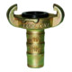 Lüdecke Raccord de tuyau pour ongles DIN 3489, fonte malléable, embout 13 mm, 1/2-1