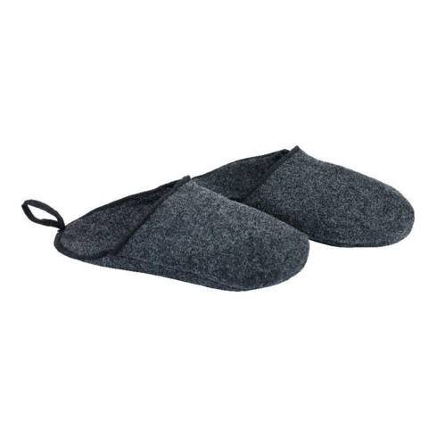 Ludwig Sur-chaussure en feutre, Taille 2XL (47-50), gris chiné