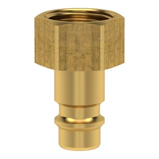 Lüdecke Schnellsteck. IG DN7,2 MS ES12NI G1/2" blank