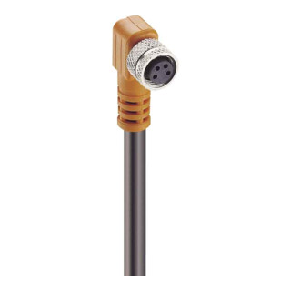 Lumberg Automation Accouplement avec vis RKMWV 3-224/5m 3 pôles M8 câble 5 m