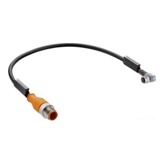 Lumberg Automation Câble de liaison 3 pôles 1 m PUR noir