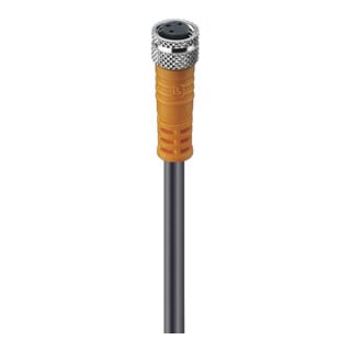 Lumberg Automation Coupleur RKMV 3-224 3 pôles M8 câble noir 5 m