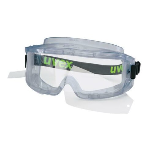 Lunettes de protection intégrale Uvex ultravision, UV400 incolore supravision excellence films détachables