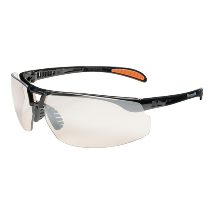 Lunettes de protection Protégé EN 166-1FT branches noires, verres transparents P