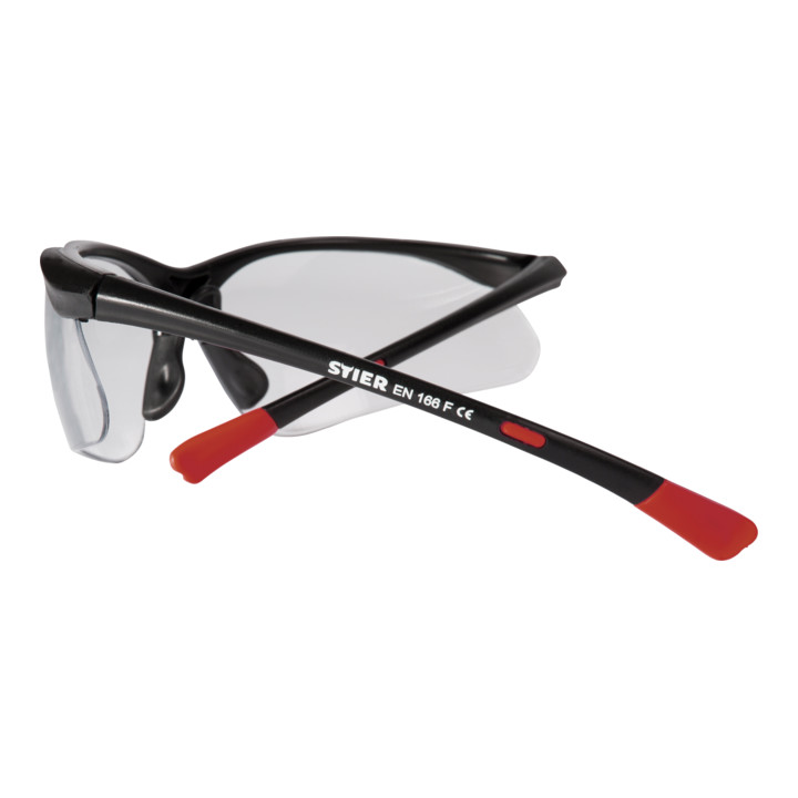 Lunettes de protection STIER avec verres PC clairs