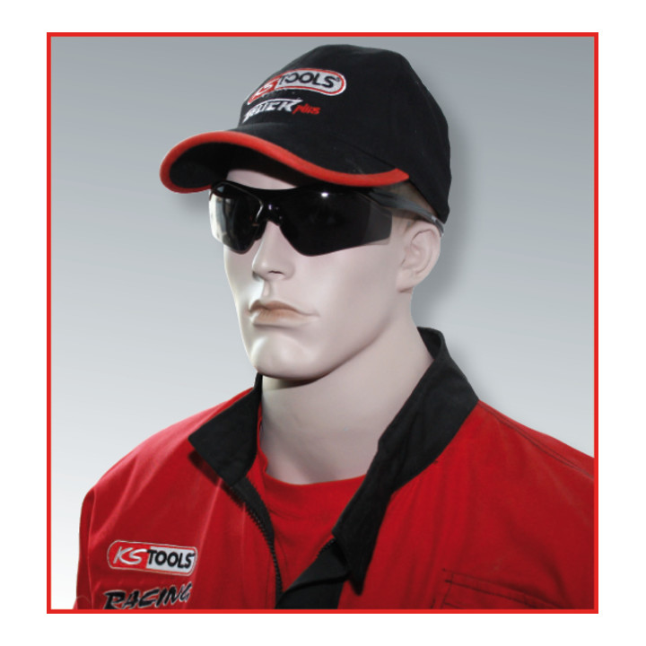 Lunettes de sécurité KS Tools - jaune, design sportif
