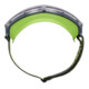 Lunettes de vision intégrale Uvex à ultrasons, UV400 incolore supravision extreme grey/lime-2
