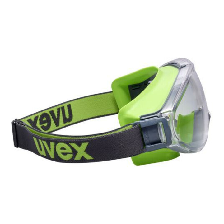 Lunettes de vision intégrale uvex à ultrasons, UV400 incolore supravision extreme grey/lime