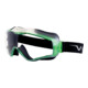 Lunettes vision totale 6x3 EN 166, EN 170 Monture vert mét./vert, verres transp.-1
