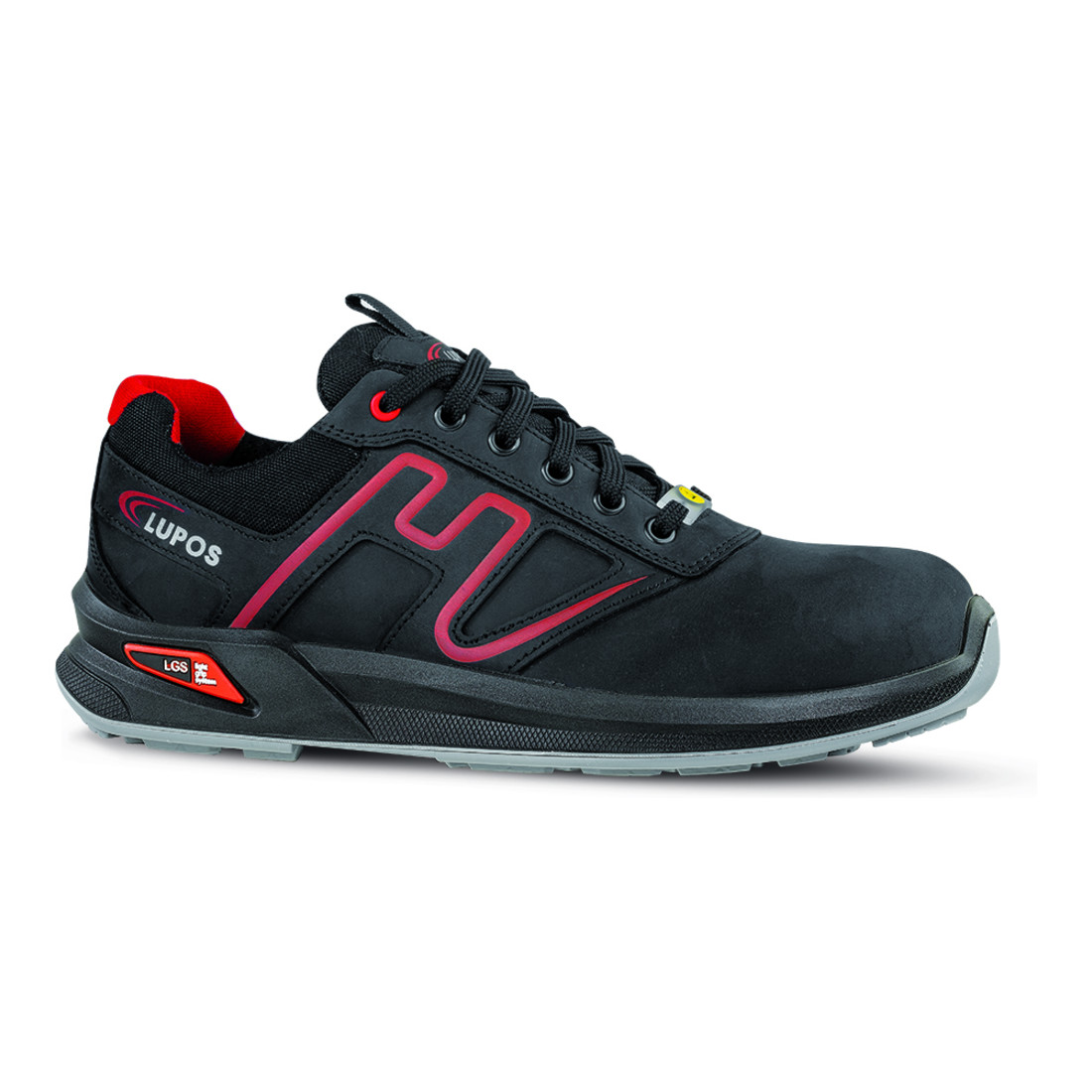 Lupos Sport Halbschuh METALLIC S3 SRC ESD - Weite 12 Größe 47