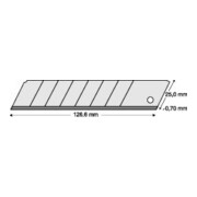 LUTZ BLADES Lame à casser 25 mm, paquet de 10 pièces