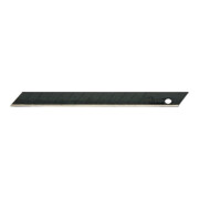 LUTZ BLADES Lame à casser noire 9 mm, paquet de 10 pièces