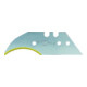 LUTZ BLADES Lame de faucille TiN 58,9x18,7x0,65mm Pack de 10 pièces-1