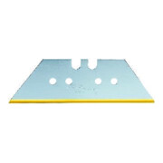 LUTZ BLADES Lame trapèze TiN 61 x 18,7 x 0,65 mm, pack de 10 pièces