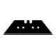 LUTZ BLADES Lame trapézoïdale noire 61 x 18,7 x 0,65 mm, pack de 10 pièces-1