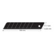 LUTZ BLADES Lames à casser noires 18 mm distributeur de 50 pièces-3