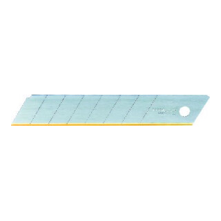 LUTZ BLADES Lames à casser TiN 18 mm, pack de 10 pièces