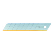 LUTZ BLADES Lames à casser TiN 18 mm, pack de 10 pièces