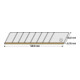 LUTZ BLADES Lames à casser TiN 25 mm Pack de 10 pièces-1