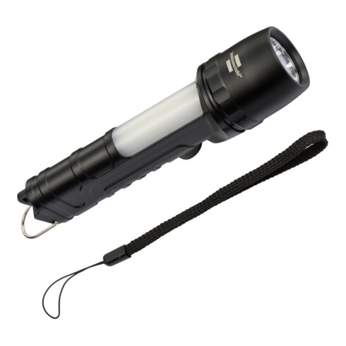 LuxPremium LED-Taschenlampe THL 300, IP54, 360+240lm