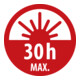 LuxPremium LED-Taschenlampe THL 300, IP54, 360+240lm-5