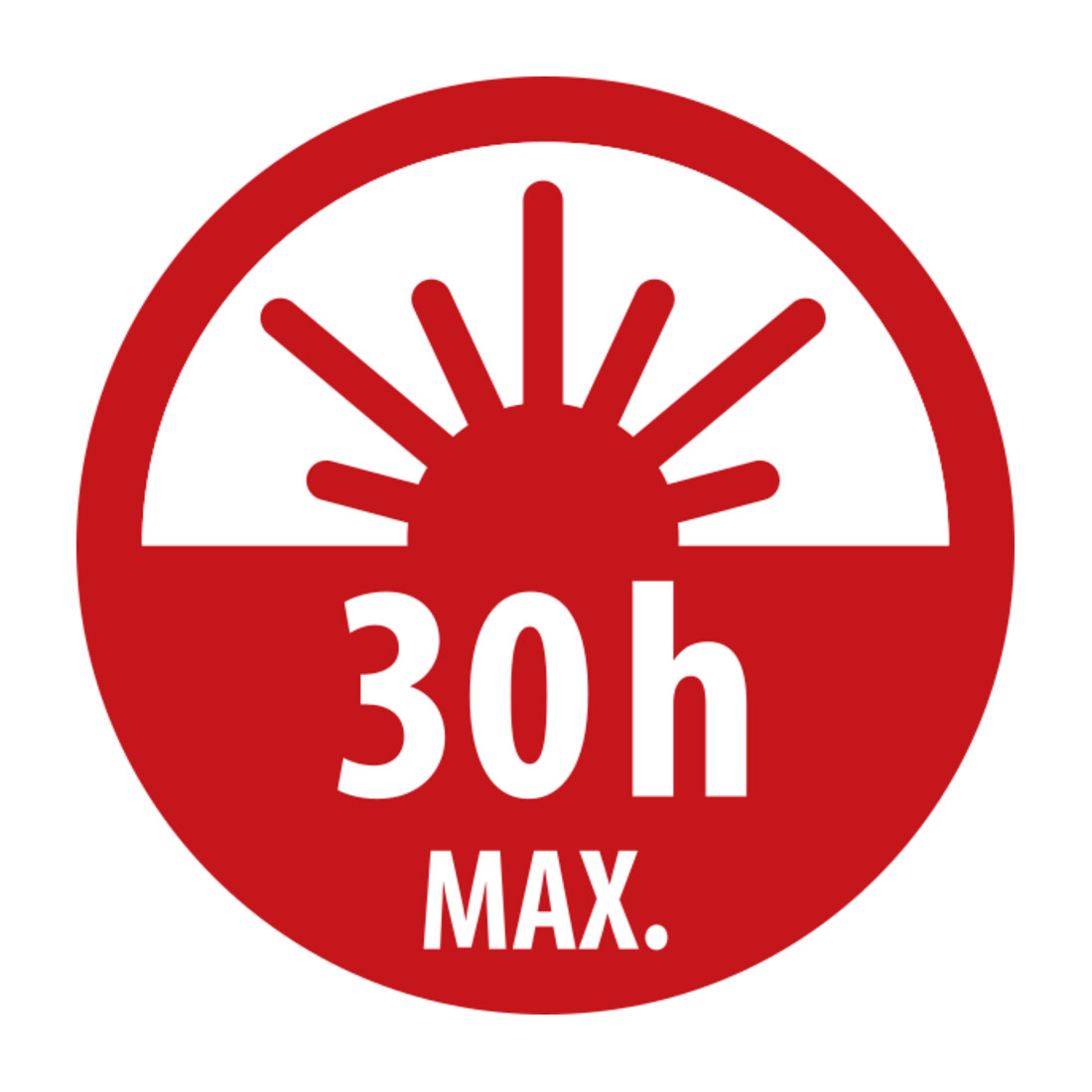 LuxPremium LED-Taschenlampe THL 300, IP54, 360+240lm