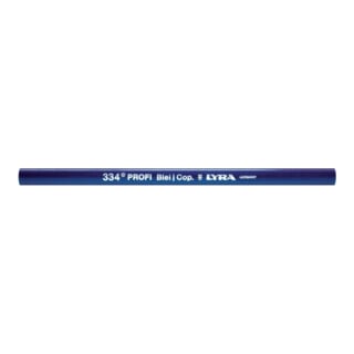 Lyra Blei-Kopierstift 334 oval blau 24cm