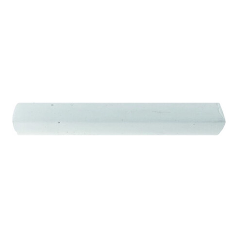 Lyra Craie industrielle 11x11x85mm blanche, lot de 12