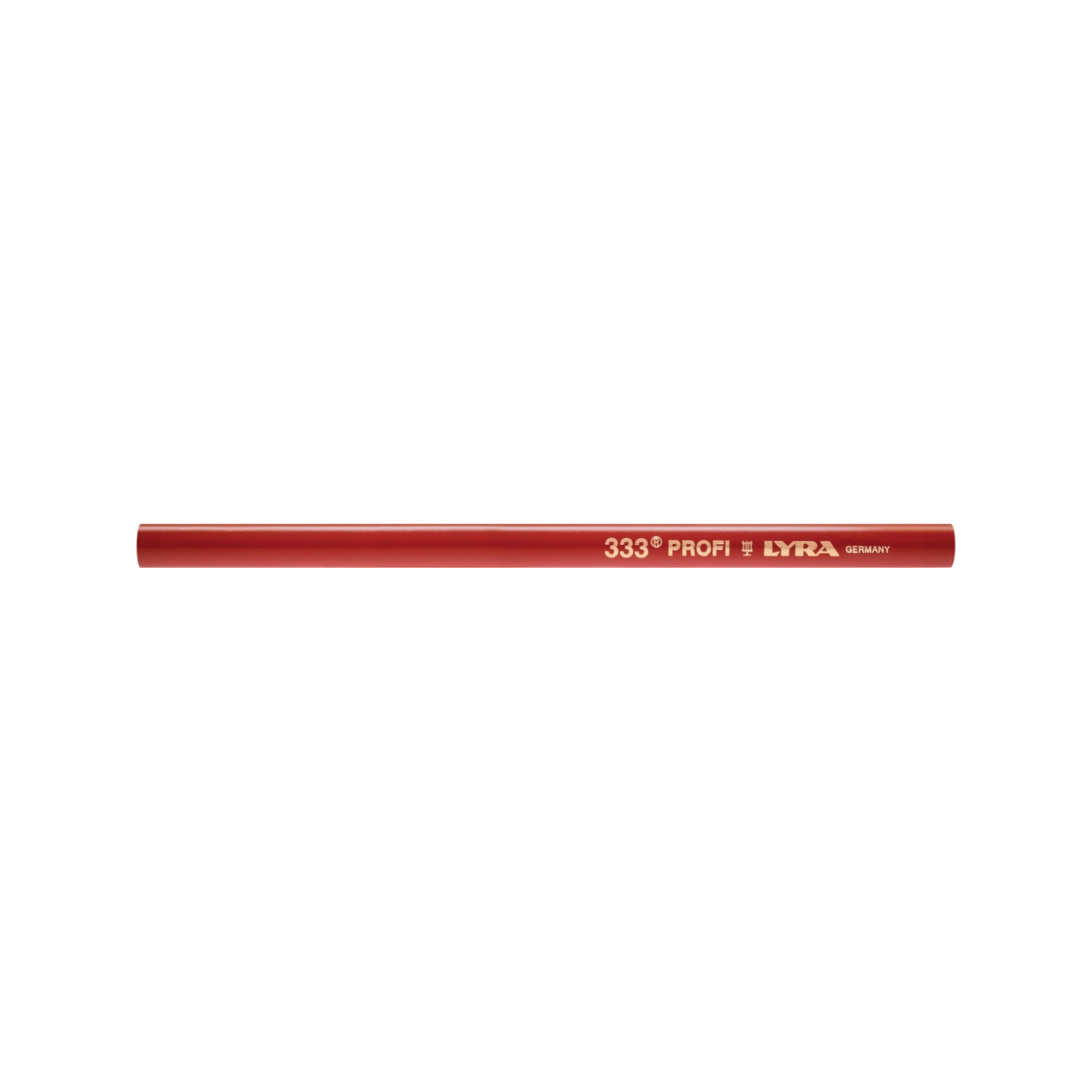 Lyra Zimmermanns-Bleistift 333 oval rot 30cm
