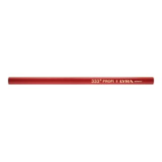 Lyra Zimmermanns-crayon 333 ovale rouge 30 cm