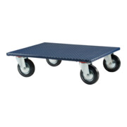 Möbelroller 600x300mm 600kg Kst.Rad 100 mm