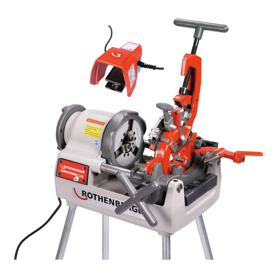Machine à fileter Rothenberger SUPERTRONIC 2 SE, BSPT R, 230 V