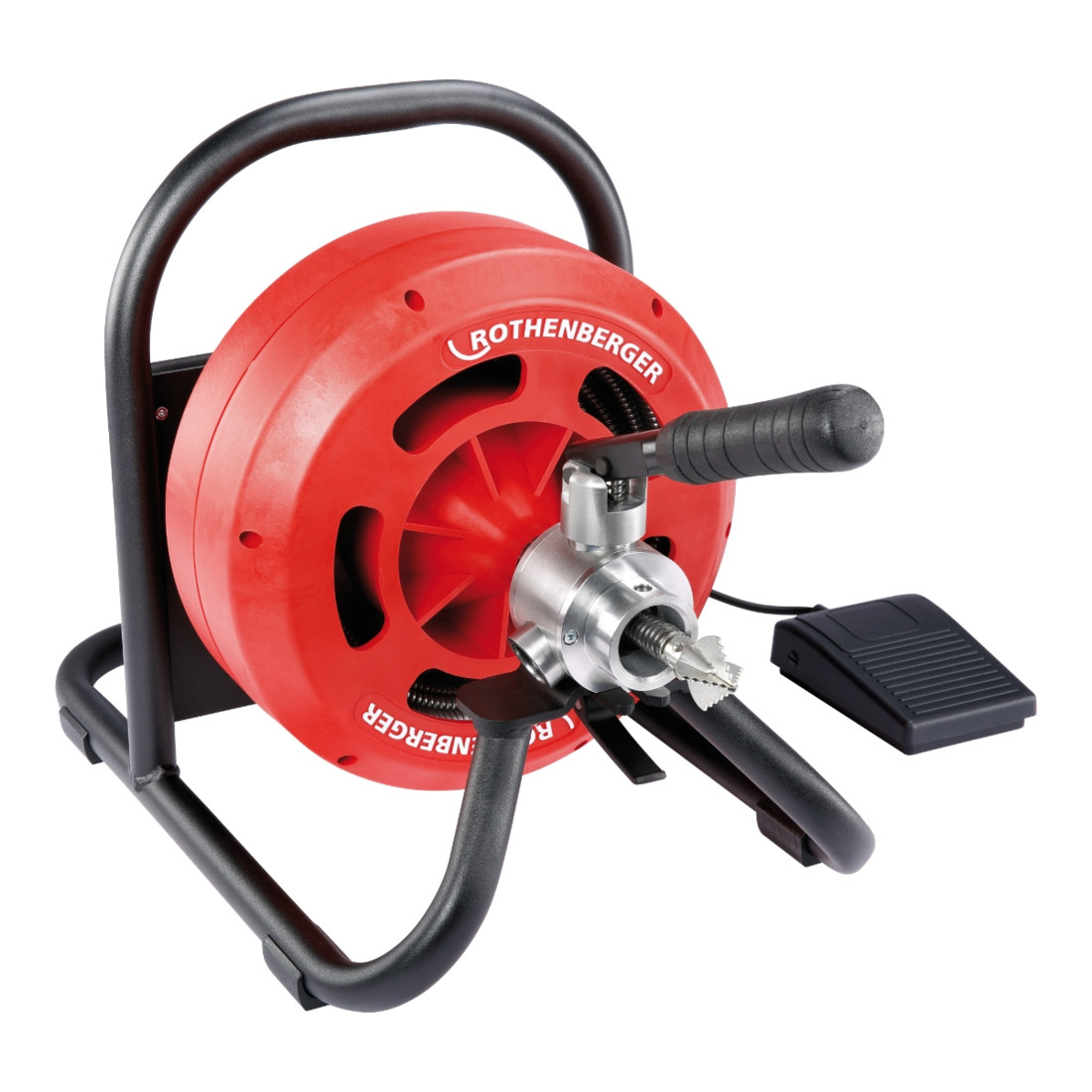 Machine à nettoyer les tuyaux de tambour Rothenberger RODRUM S 13 EU 230 V avec jeu d'outils