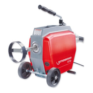 Machine à nettoyer les tuyaux Rothenberger R750 avec tuyau de guidage