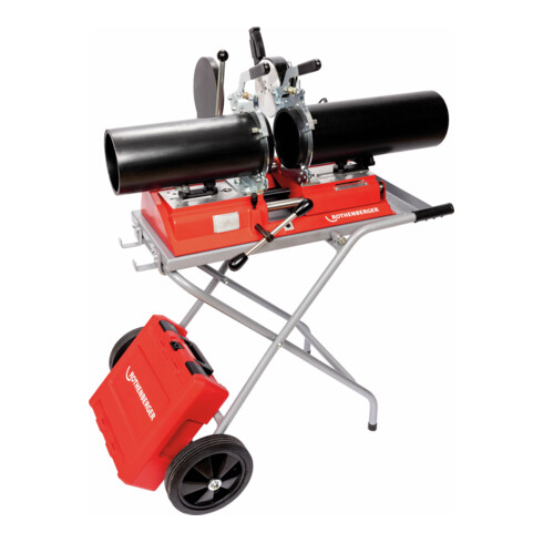 Machine à souder les tubes plastiques sanitaires Rothenberger ROWELD SANILINE Ø 40-160mm, édition spéciale 230V