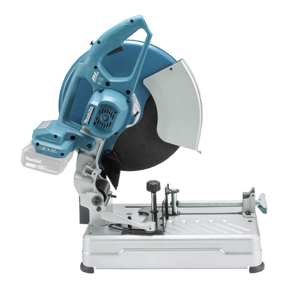 Machine à tronçonner sans fil Makita. 2x18V
