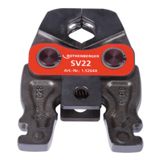 Mâchoire de presse Compact V/SV 19 kN l. nominale 22 mm métal / métal non ferreu
