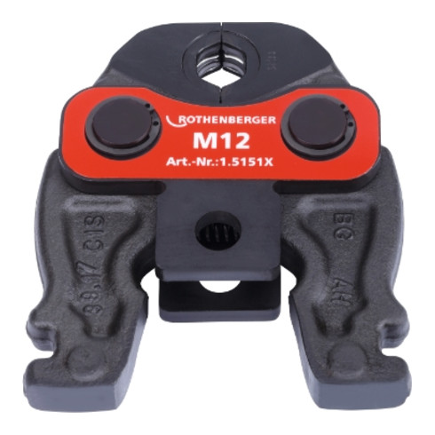 Mâchoire de presse Rothenberger Compact M 12 mm Système M métal/NE métal