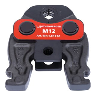 Mâchoire de presse Rothenberger Compact M 12 mm Système M métal/NE métal