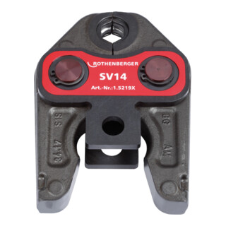 Mâchoire de presse Vario-Press SV 32 - 34 kN l. nominale 22 mm acier spécial ROT